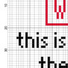 Proof To Stab Cross Stitch Pattern – Daily Cross Stitch