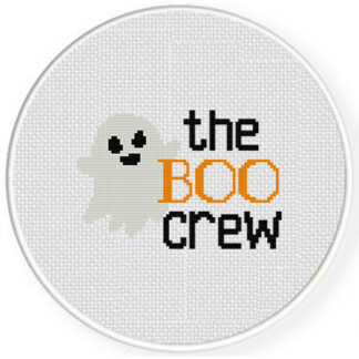 The Boo Crew Cross Stitch Pattern