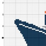 Cruise Ship Cross Stitch Pattern – Daily Cross Stitch