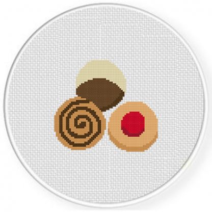 Yummy Cookies Cross Stitch Pattern – Daily Cross Stitch