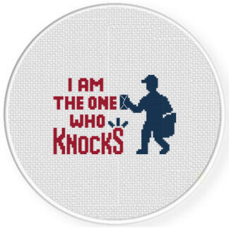 I Am The One Who Knocks Cross Stitch Pattern