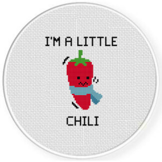 I'm A Little Chili Cross Stitch Pattern