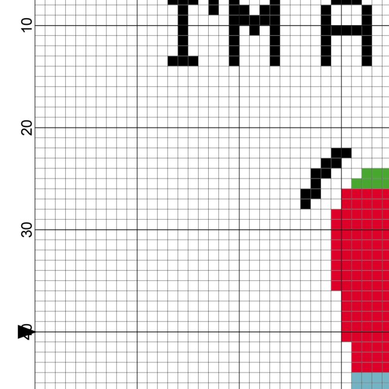 I’m A Little Chili Cross Stitch Pattern Daily Cross Stitch