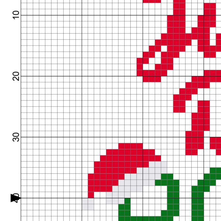 Jingle Bell Rock Cross Stitch Pattern – Daily Cross Stitch