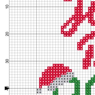 Jingle Bell Rock Cross Stitch Pattern – Daily Cross Stitch