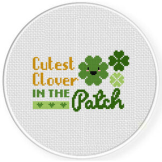 Cutest Clover In The Patch Cross Stitch Pattern
