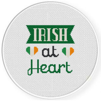 Irish At Heart Cross Stitch Pattern