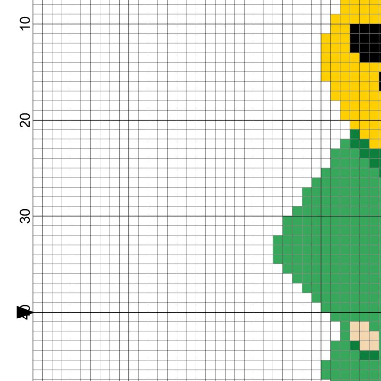 Cool Emoji Person Stitch Pattern – Daily Cross Stitch