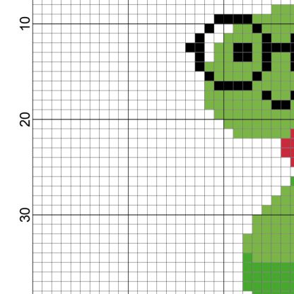 Cute Bookworm Cross Stitch Pattern – Daily Cross Stitch