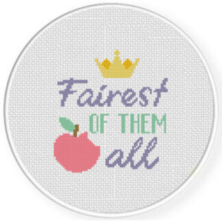 Fairest Of Them All Cross Stitch Pattern