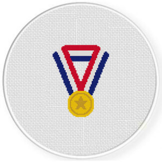 Gold Medal Cross Stitch Pattern