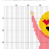 In Love Emoji Person Cross Stitch Pattern – Daily Cross Stitch