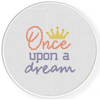 Once Upon A Dream Cross Stitch Pattern