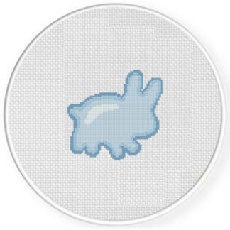 Bunny Bubble Cross Stitch Pattern