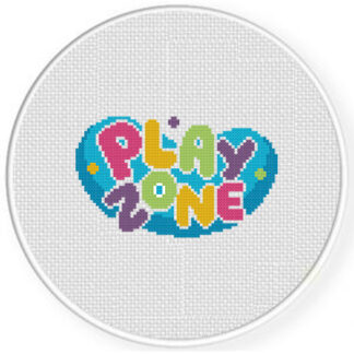 Play Zone Cross Stitch Pattern