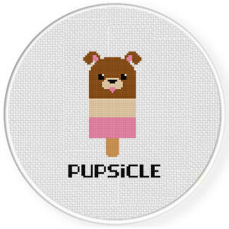 PUPsicle Cross Stitch Pattern