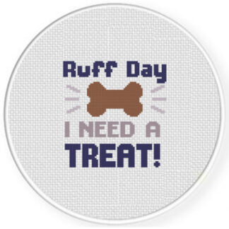 Ruff Day Cross Stitch Pattern