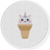 Unicorn Cone Cross Stitch Pattern – Daily Cross Stitch
