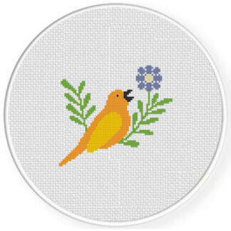 Song Bird Cross Stitch Pattern