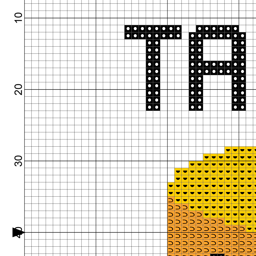 It Takes Two Cody and May Cross Stitch Pattern Instant 