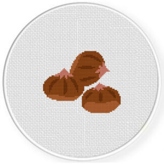 Chestnuts Cross Stitch Pattern