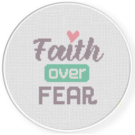 The Needlecraft Shop Words Of Faith Cross Stitch Pattern