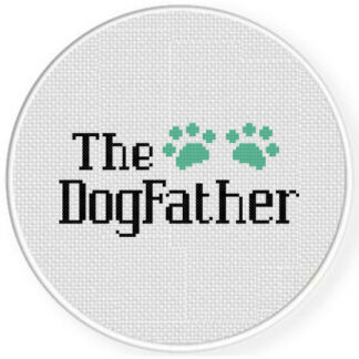 The Dogfather Cross Stitch Pattern