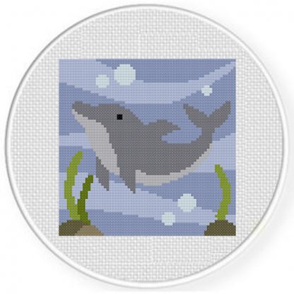 Under The Sea Dolphin Cross Stitch Pattern – Daily Cross Stitch