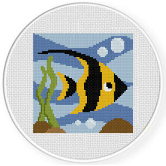 Under The Sea Fish Cross Stitch Pattern