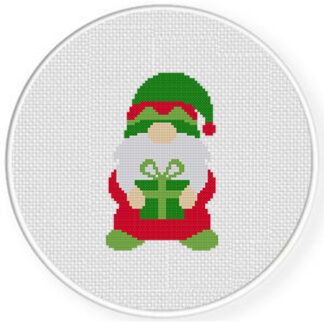 Christmas Gnome Cross Stitch Pattern