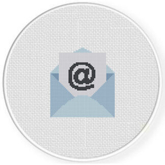 Email Cross Stitch Pattern
