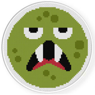 Monster Ball Cross Stitch Pattern