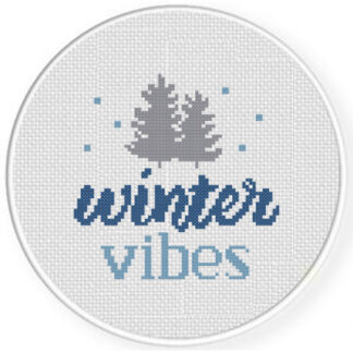 Winter Vibes Cross Stitch Pattern