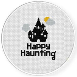 Happy Haunting Cross Stitch Pattern