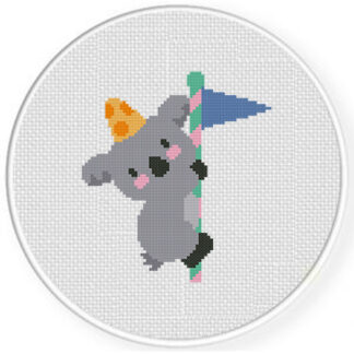 Koala Party Pole Stitch Pattern