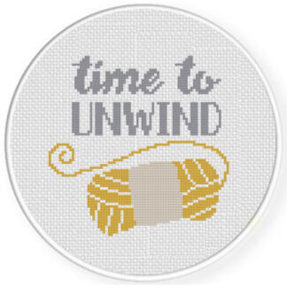 Time To Unwind Cross Stitch Pattern