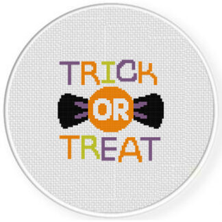 Trick Or Treat Candy Stitch Pattern