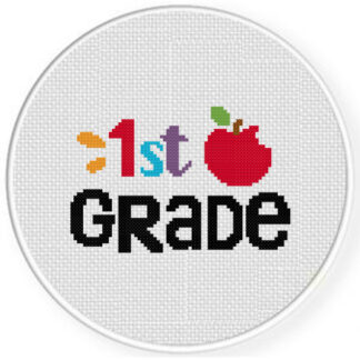 1st Grade Cross Stitch Pattern