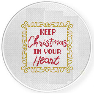 Christmas In Your Heart Cross Stitch Pattern
