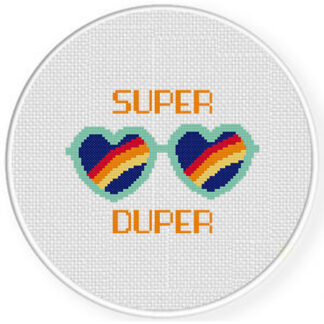 Super Duper Cross Stitch Pattern