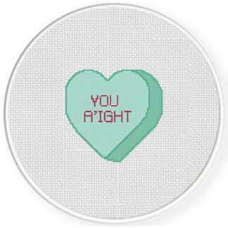 You A'ight Cross Stitch Pattern