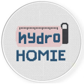Hydro Homie Cross Stitch Pattern