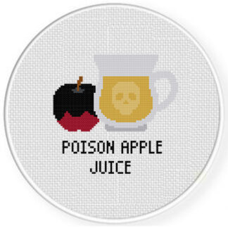 Poison Apple Juice Cross Stitch Pattern