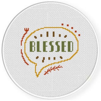 Blessed Cross Stitch Pattern