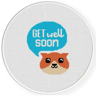 Get Well Soon Cross Stitch Pattern