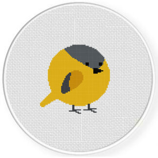 Goldfinch Birb Cross Stitch Pattern