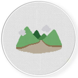 Valley Cross Stitch Pattern