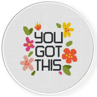 You Got This Cross Stitch Pattern