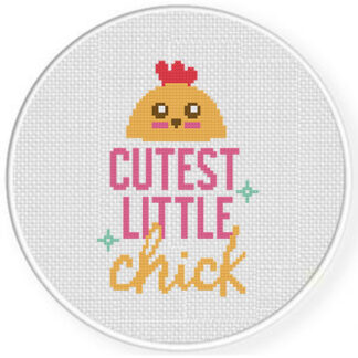 Cutest Little Chick Cross Stitch Pattern