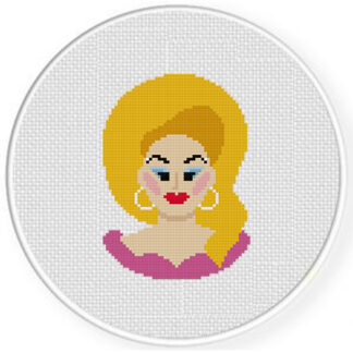 Drag Queen Cross Stitch Pattern